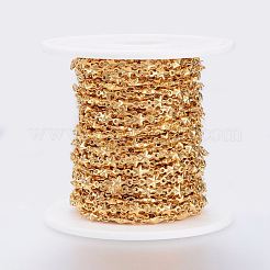 Ionenplattierung (IP) handgefertigte 304 Edelstahl-Gliederketten&nbsp;STAS-G038-19G