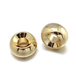 Perline rondelle in ottone&nbsp;KK-F0317-09-NR