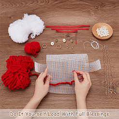 DIY-Kits zur Herstellung von Umhängetaschen&nbsp;DIY-WH0504-319D