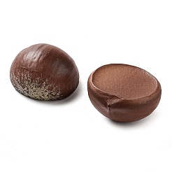 Cabochons décodés en résine opaque&nbsp;RESI-H156-02-24