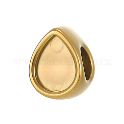 304 Edelstahlperlen&nbsp;STAS-OY017-81G