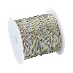 Cordon métallisé couleur macaron 9 brin&nbsp;MCOR-CJ0001-03D-03
