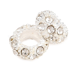 Legierung Rhinestone European Beads&nbsp;CPDL-H999-10