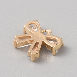 Ottone micro spianare fascino zirconi&nbsp;KK-WH20007-03A-KCG