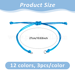 36 fil de nylon 12 couleurs&nbsp;AJEW-DC00028