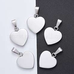 Pendentifs vierges estampés en acier inoxydable 304 résistants au ternissement et à la mode&nbsp;LS-STAS-J002A-01