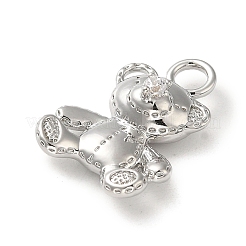 Pendentifs avec zircon cubiques à micro-pavés en laiton&nbsp;KK-H455-39P