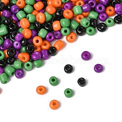 100 g 4 Farben Halloween Backfarbe K9 Glasperlen&nbsp;SEED-FS0001-42