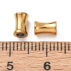 304 Edelstahlperlen&nbsp;STAS-L318-11G-02