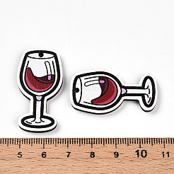 Bedruckte Holzanhänger&nbsp;WOOD-T032-04C