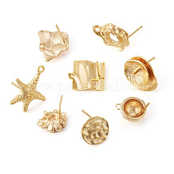 16 Uds. 8 accesorios de pendientes de latón de estilo&nbsp;FIND-TA0001-85