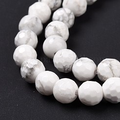 Natürliche Howlith Perlen Stränge&nbsp;G-E571-29A