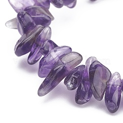 Natürliches Amethyst-Chips-Perlen-Schmuckset&nbsp;SJEW-JS01232-03