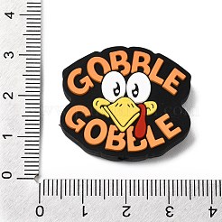 Perles en silicone sur le thème de Thanksgiving&nbsp;SIL-J001-01L