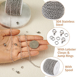 Kit fai da te per la creazione di collane con braccialetti a catena&nbsp;DIY-YS0001-45