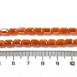FilI di perline in vetro placcato&nbsp;EGLA-D031-01N