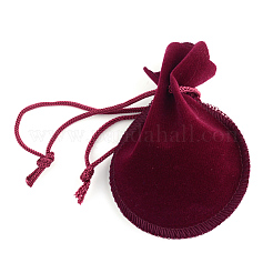 Kürbis Samt Taschen&nbsp;X-TP-R005-9x12cm-04