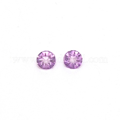 Cabujones de acrílico transparente rhinestone&nbsp;TACR-WH0013-02F