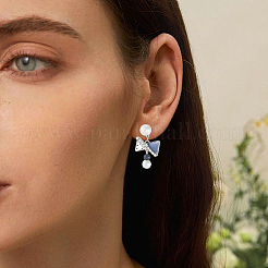 Boucles d'oreilles à tige en acier inoxydable 304&nbsp;EJEW-SP0001-17C