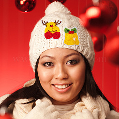 20 stücke 10 stil weihnachtsthema handtuch stickstoff nähen auf flecken&nbsp;PATC-FG0001-45