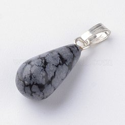 Pendentifs en pierre naturelle & synthétique mixte&nbsp;G-S214-24