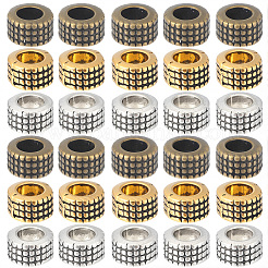 300pcs 3 Farben tibetanische Abstandsperlen&nbsp;FIND-PA0001-10