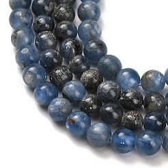 Natürliche kyanite Perlen Stränge&nbsp;G-H335-B06-4mm