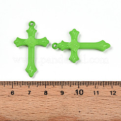 Opake Acryl Anhänger&nbsp;SACR-WH0017-01B