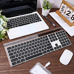 Soporte de teclado de computadora de acrílico&nbsp;ODIS-WH20025-22B-02