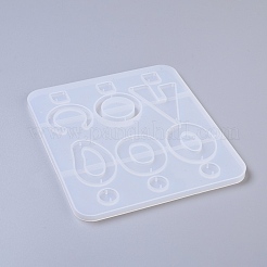 Stampi in silicone per orecchini pendenti&nbsp;X-DIY-L023-33