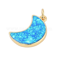 Colgantes de latón luna&nbsp;KK-I723-48G