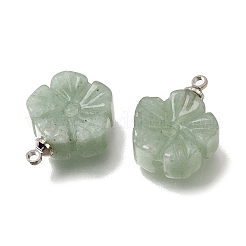 Pendentifs en aventurine vert naturel&nbsp;GG-CBA487A-01P-04