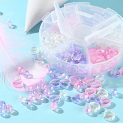 Umweltfreundliche transparente Acrylperlen&nbsp;TACR-FS0001-07