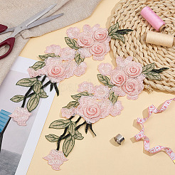 6 pièce de patchs pour vêtements en polyester&nbsp;DIY-MA0006-88A