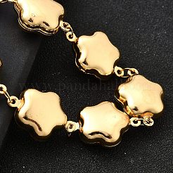 Bracciali a maglie in acciaio inossidabile 304 per donna&nbsp;BJEW-P354-02A-G