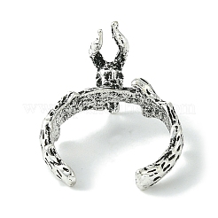 Offene Ringe aus Hirschlegierung für Frauen&nbsp;RJEW-K275-44AS