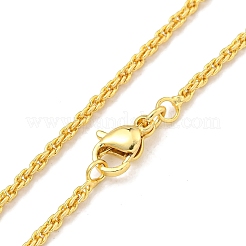 Messingketten für Damen&nbsp;NJEW-G084-22G