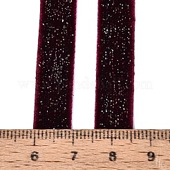Ruban de velours simple face à paillettes scintillantes&nbsp;SRIB-Q023-01A-11