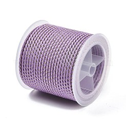 Cordon tressé en polyester de 11 m avec âme en coton et fil métallique&nbsp;OCOR-Z006-01-03