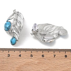 Pendientes de acero inoxidable 304 para mujer&nbsp;LS-SA-CBA83B5-01P