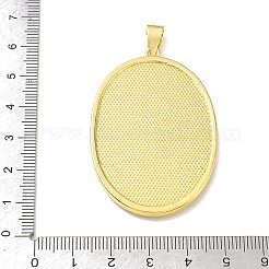 Pendentifs religieux en laiton micro-pavé de zircon cubique transparent de grande taille&nbsp;KK-A303-10B-G