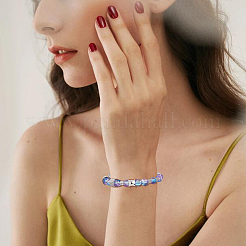 Dicosmeti 36 Stück 6 Stile 304 Edelstahl europäischen Perlen&nbsp;STAS-DC0017-26