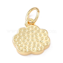 Echte 18 Karat vergoldete Messing Charms&nbsp;KK-L206-007A-G