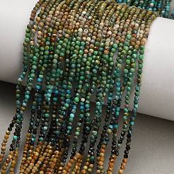Chapelets de perles en turquoise de HuBei naturelle&nbsp;GG-CBA4399-A01-01