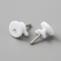 Cintres à clous en plastique sans traces&nbsp;AJEW-WH0307-48