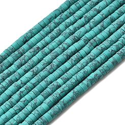 Tinti turchese sintetico fili di perline&nbsp;G-Z089-A04-O