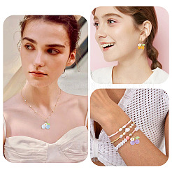 30 pz 6 colori giada malese naturale e giada bianca e giada topazio e giada verde e giada gialla pendenti&nbsp;PALLOY-TA00290