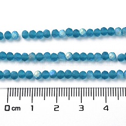 Chapelets de perles en verre imitation jade&nbsp;EGLA-A034-T3mm-MB27