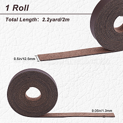 Tissu en cuir d'unité centrale&nbsp;AJEW-WH0034-88A-01