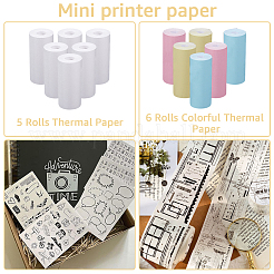 3 set di 2 rotoli di carta termica diretta&nbsp;DIY-CP0010-89